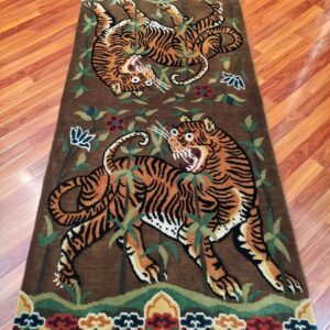 Tiger Spirit Tibetan Wool Rug